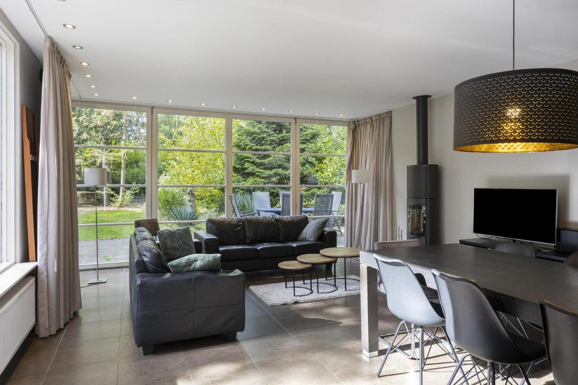 Relaxen In Het Bos Met Privesauna โฮลเตน ภายนอก รูปภาพ