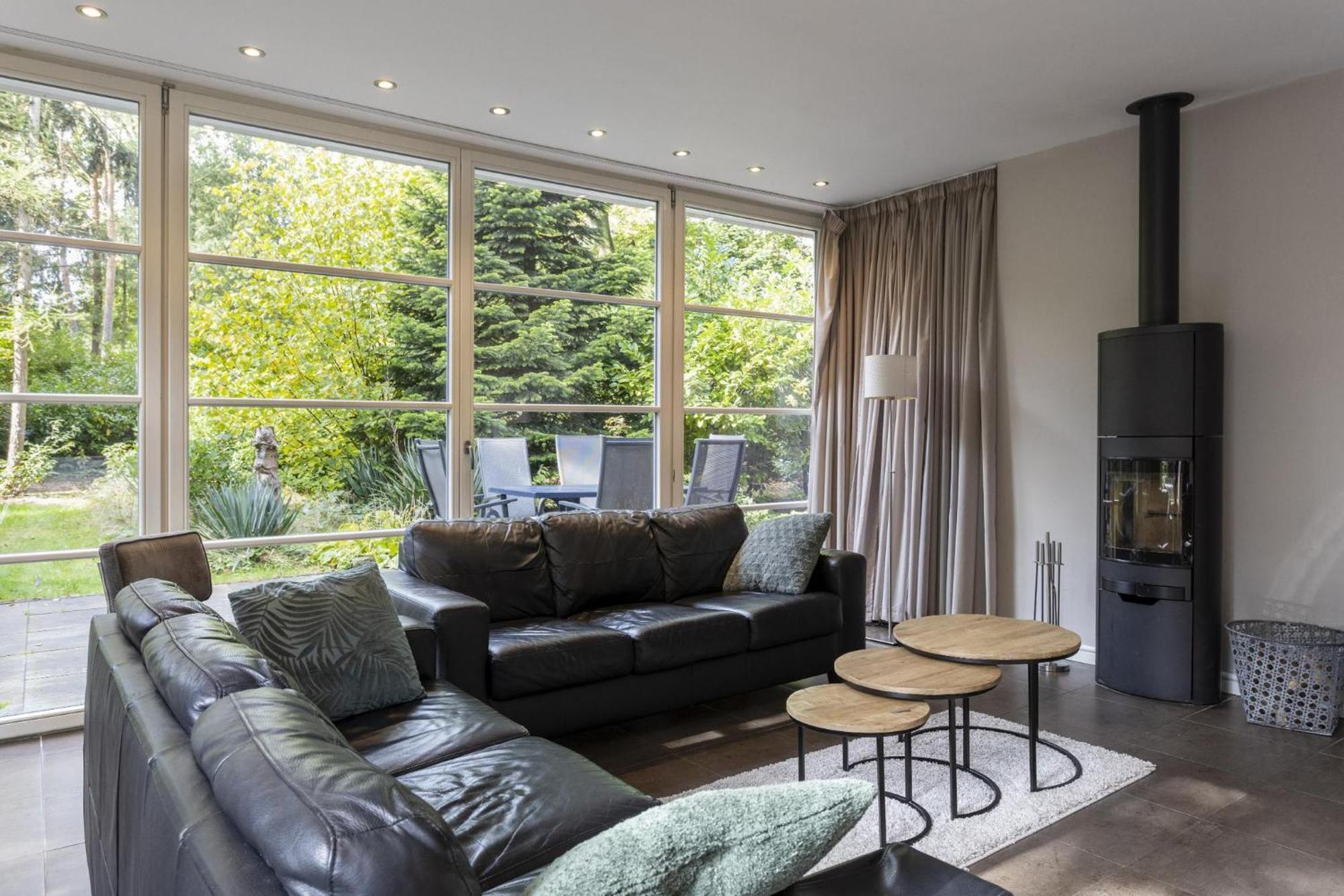 Relaxen In Het Bos Met Privesauna โฮลเตน ภายนอก รูปภาพ