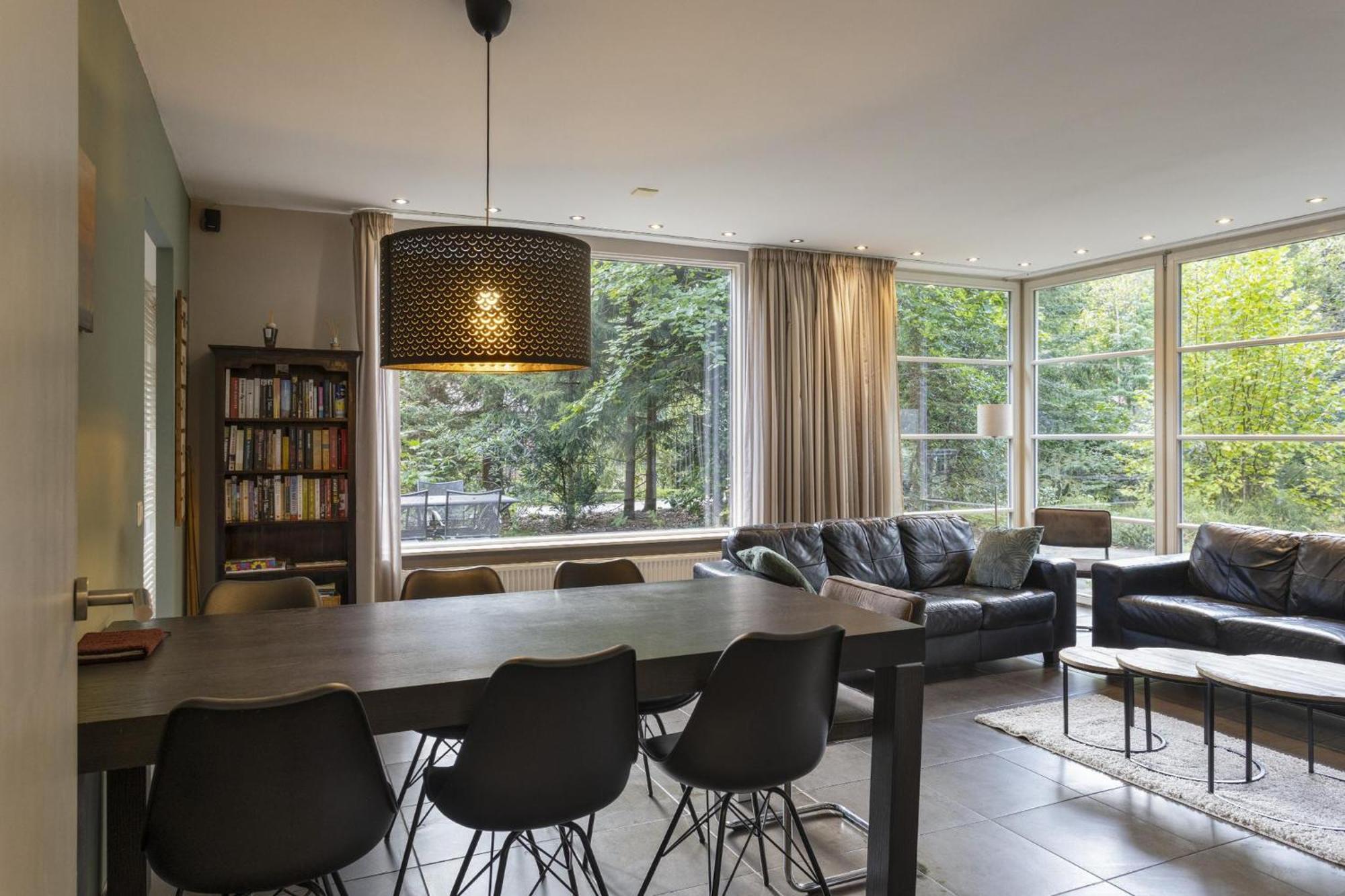 Relaxen In Het Bos Met Privesauna โฮลเตน ภายนอก รูปภาพ